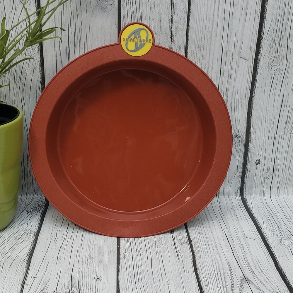 Smartware Silicone Bakeware, 8" Round Cake Pans Oven 2 Freezer Non Stick